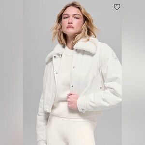 ALO navigator jacket in ivory